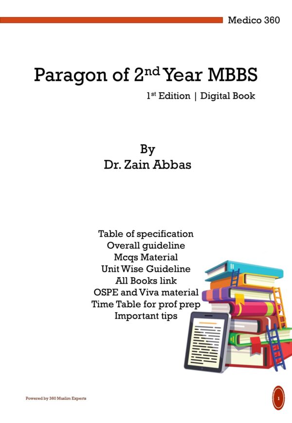 Paragon MBBS 2nd Year by Dr Zain Abbas